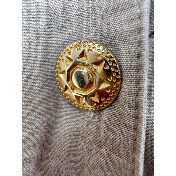 Vintage Southwestern Beaded Blazer Jacket Women S/M‎ Fringe Rhinestones Cowgirl - Picture 5 of 15